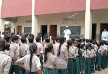 डीएवी स्कूल डेराबस्सी में ब्रह्माकुमारीज ने विद्यार्थियों को दिलाई नशामुक्ति की शपथ